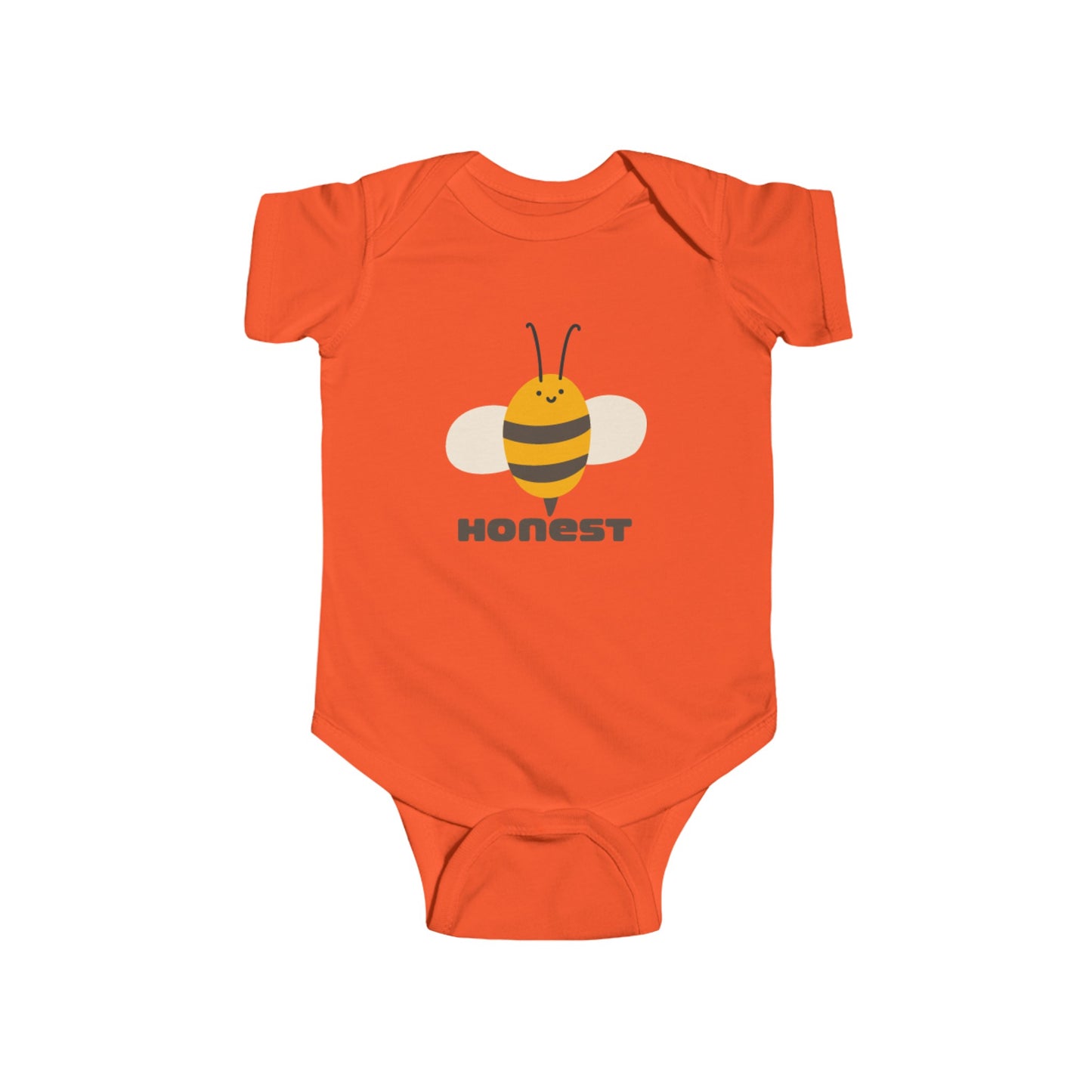 Bee Honest Baby Onesie - Adorable Bee Design for Your Little One