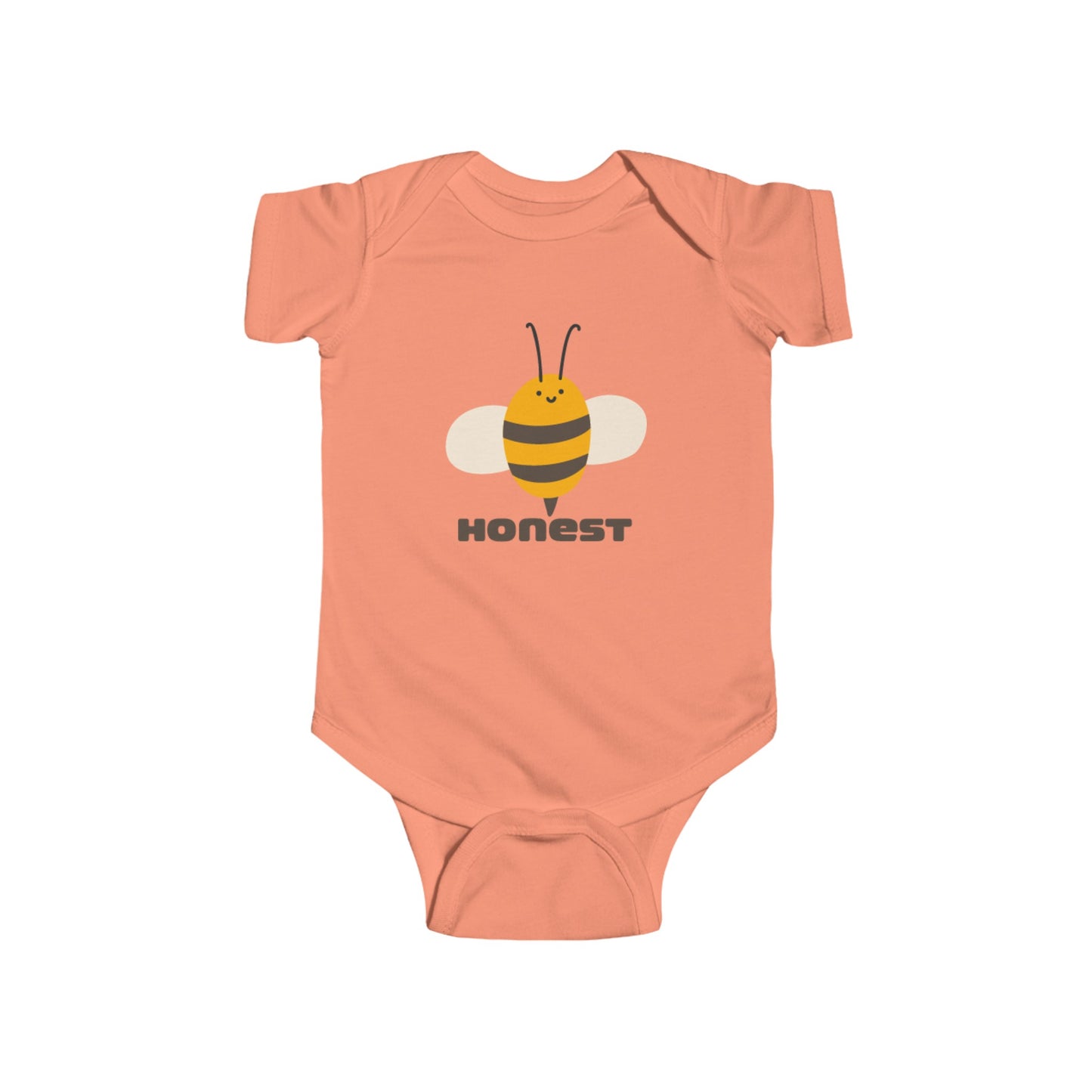 Bee Honest Baby Onesie - Adorable Bee Design for Your Little One