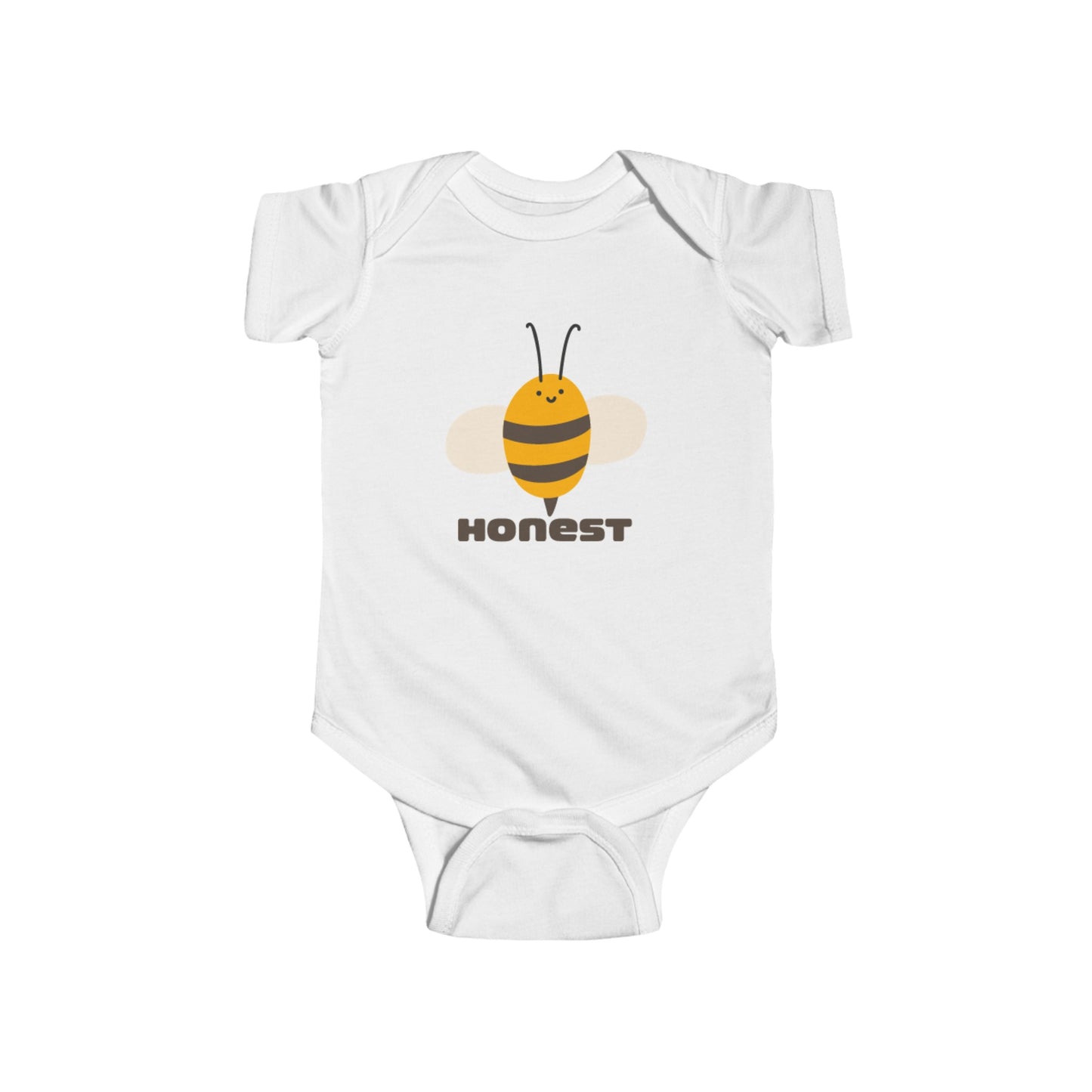 Bee Honest Baby Onesie - Adorable Bee Design for Your Little One