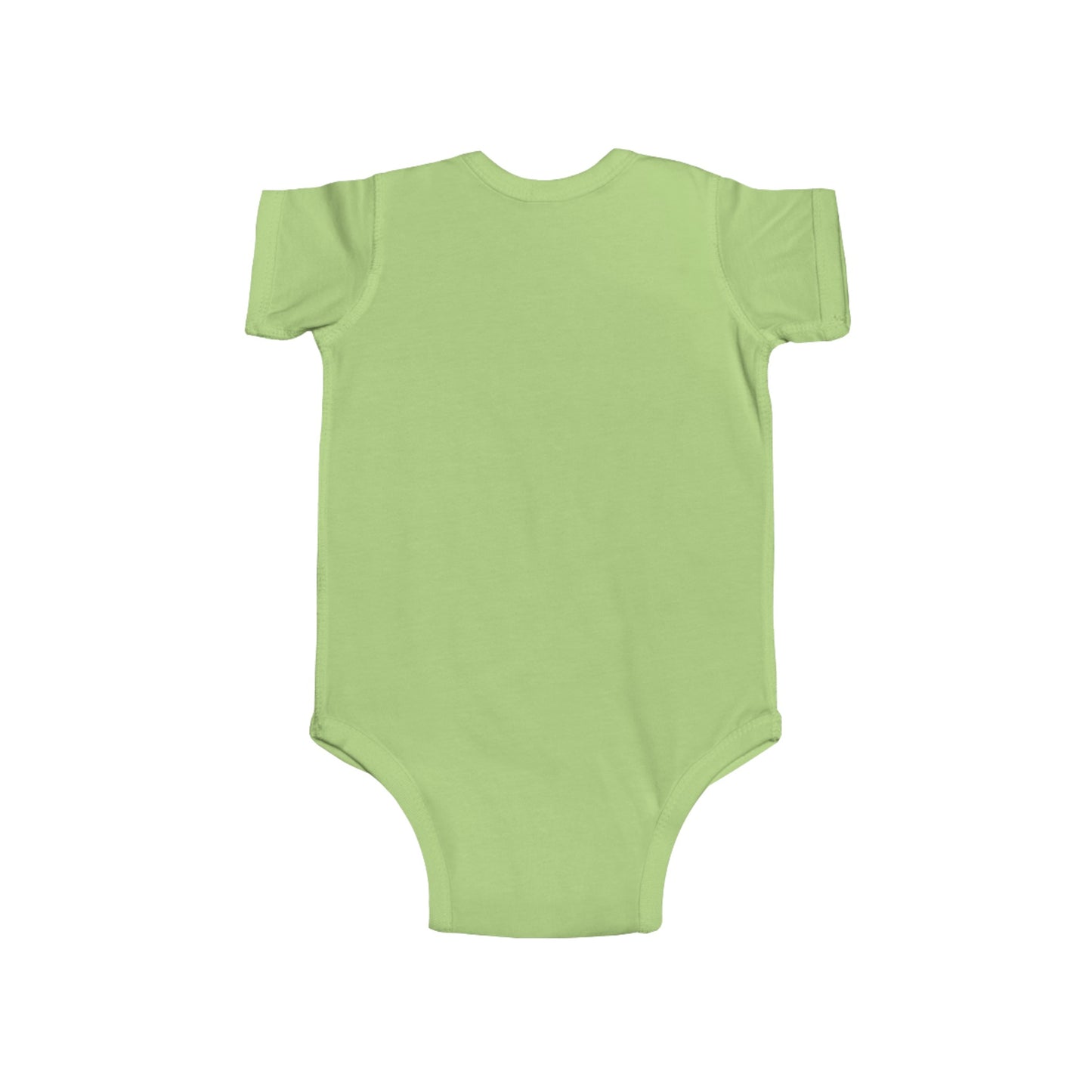 Alphabet Adventures Baby Onesie - Featuring Letter E with Cute Elephant