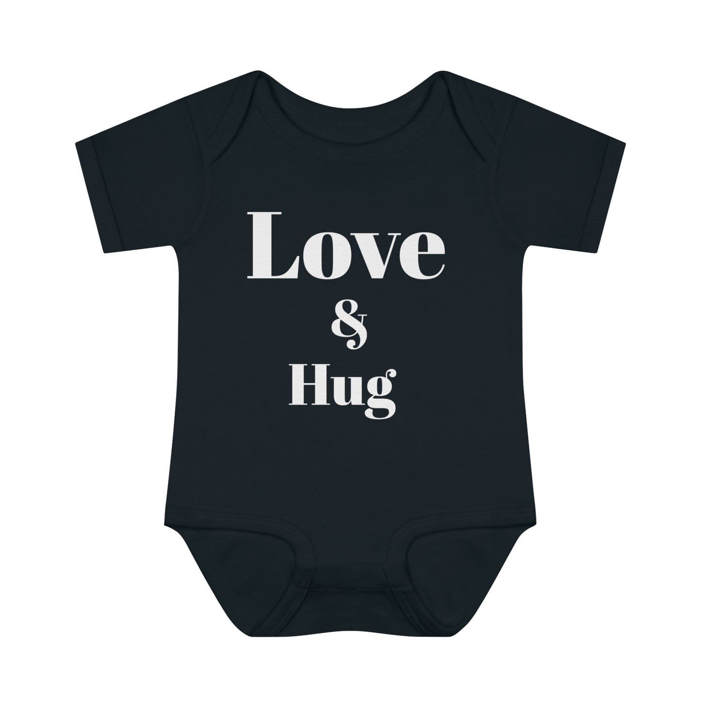 Love & Hug Valentine's Baby Onesie