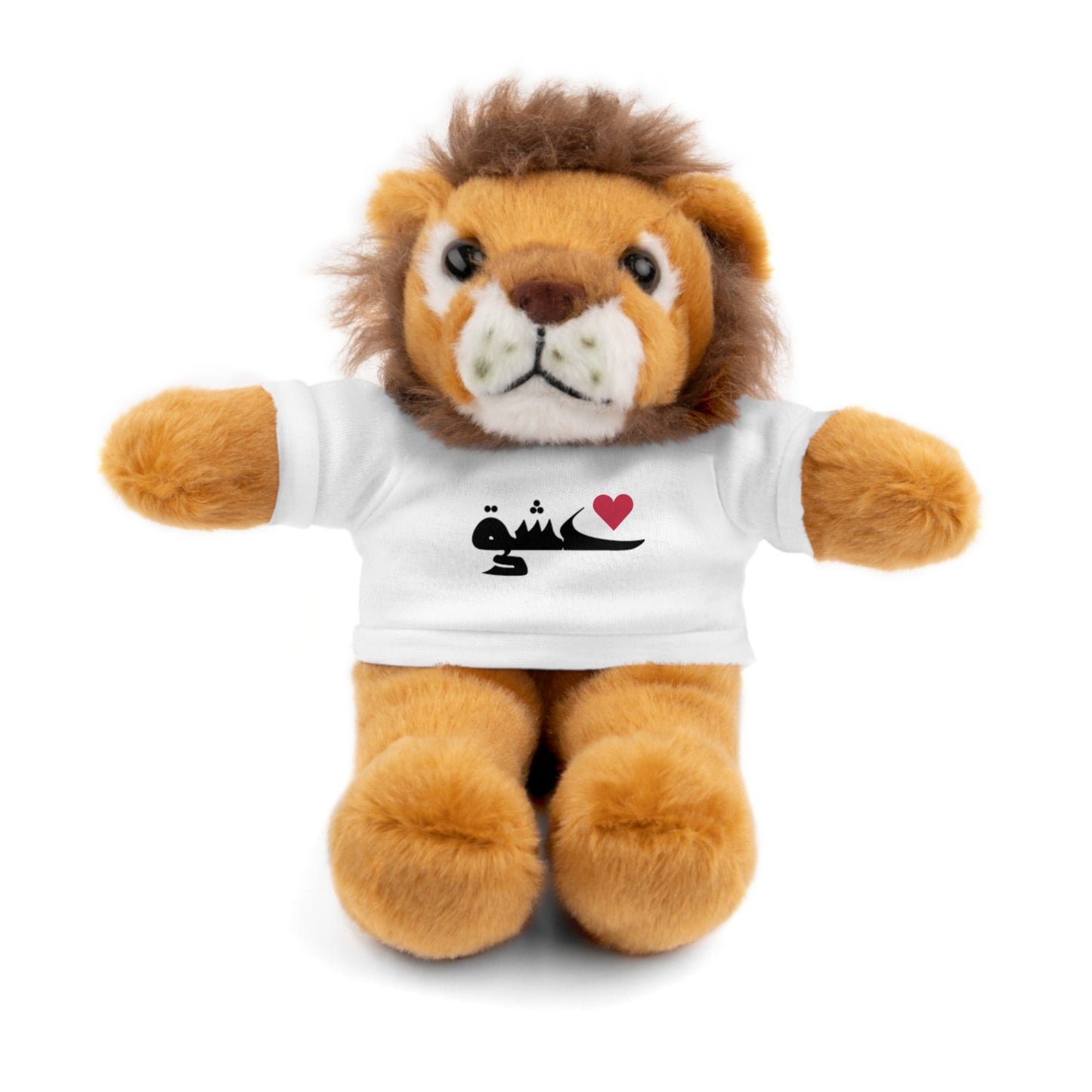 Amour (Eshgh en farsi) - Animaux en peluche avec t-shirt