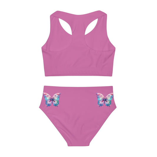 Girls Two Piece Swimsuit