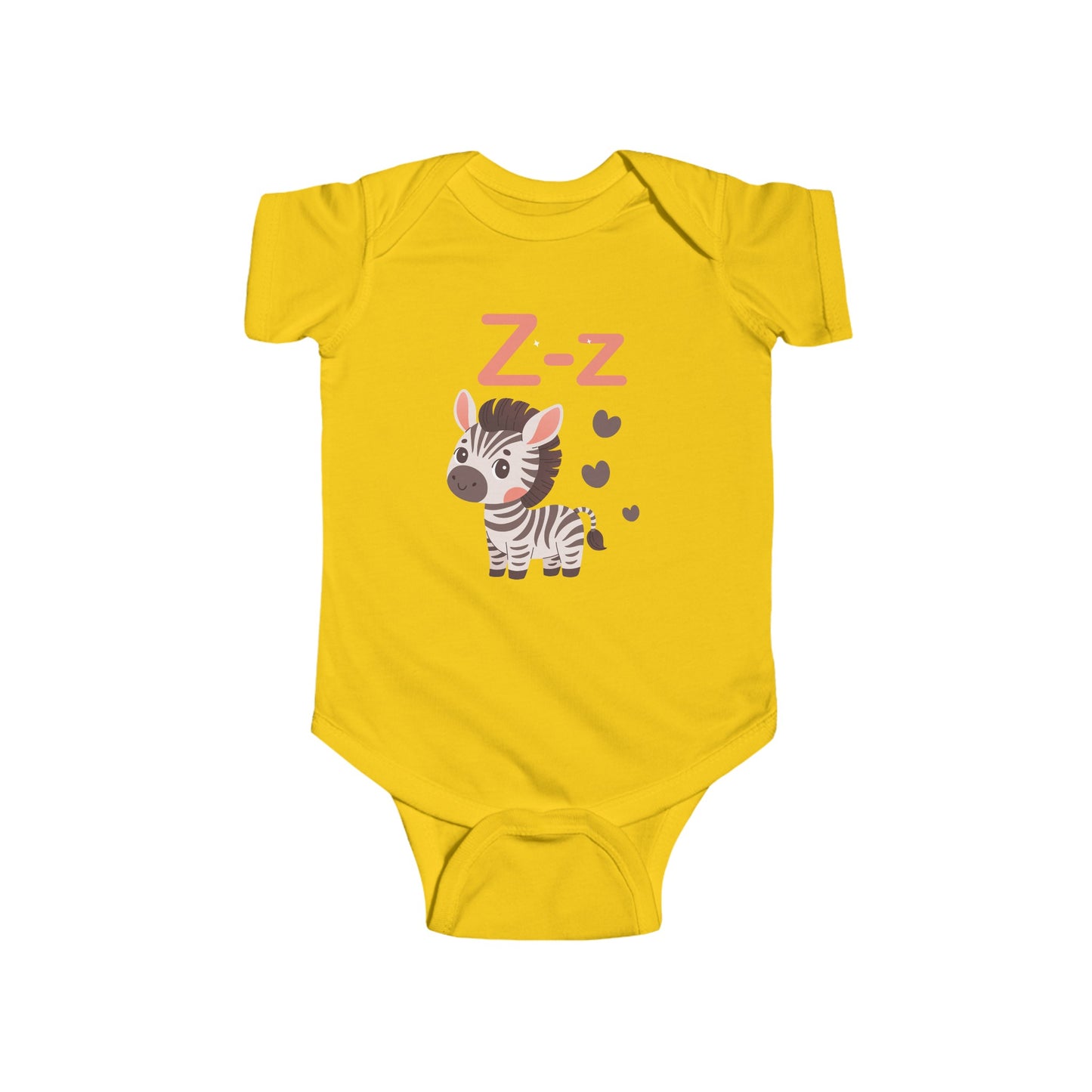 Zippy Zebra 'Z' Baby Onesie - A Wild Alphabet Learning Adventure