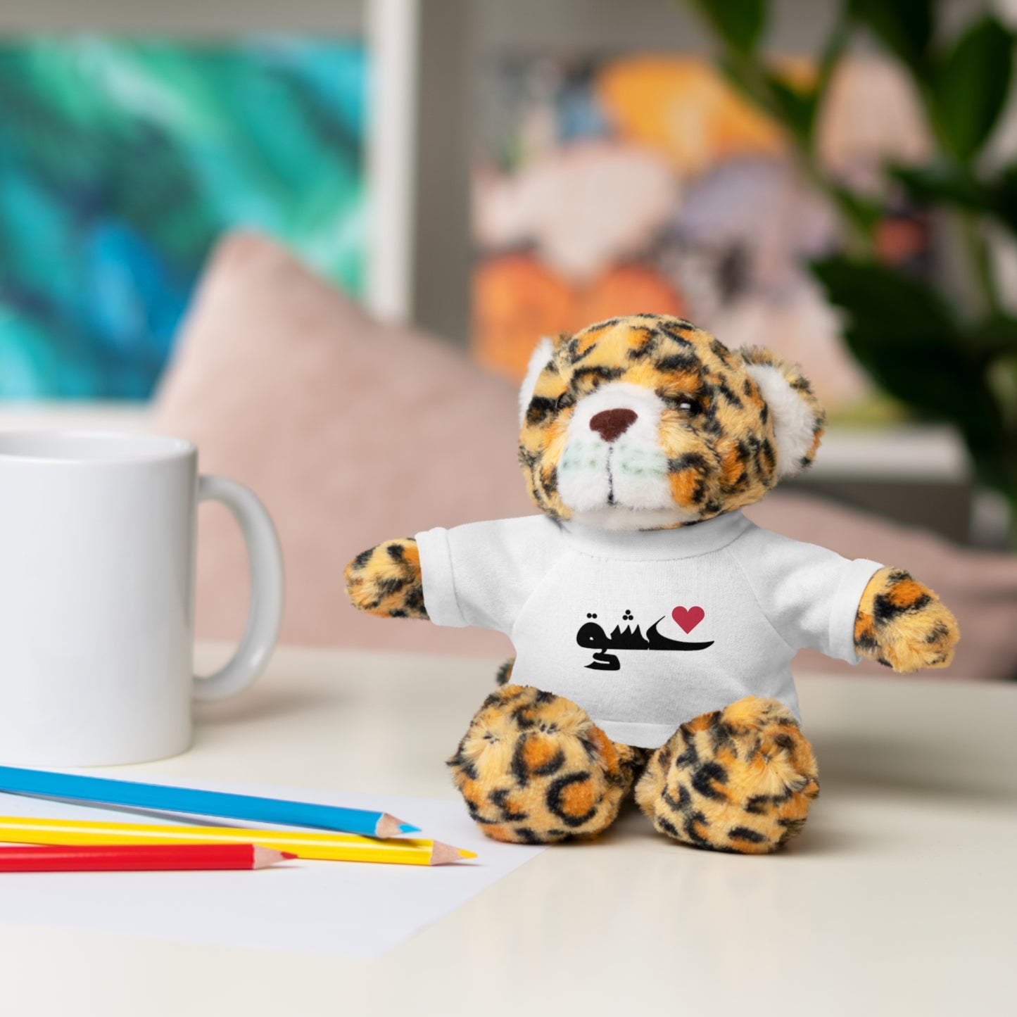 Love (Eshgh in Farsi) - Stuffed Animals with Tee