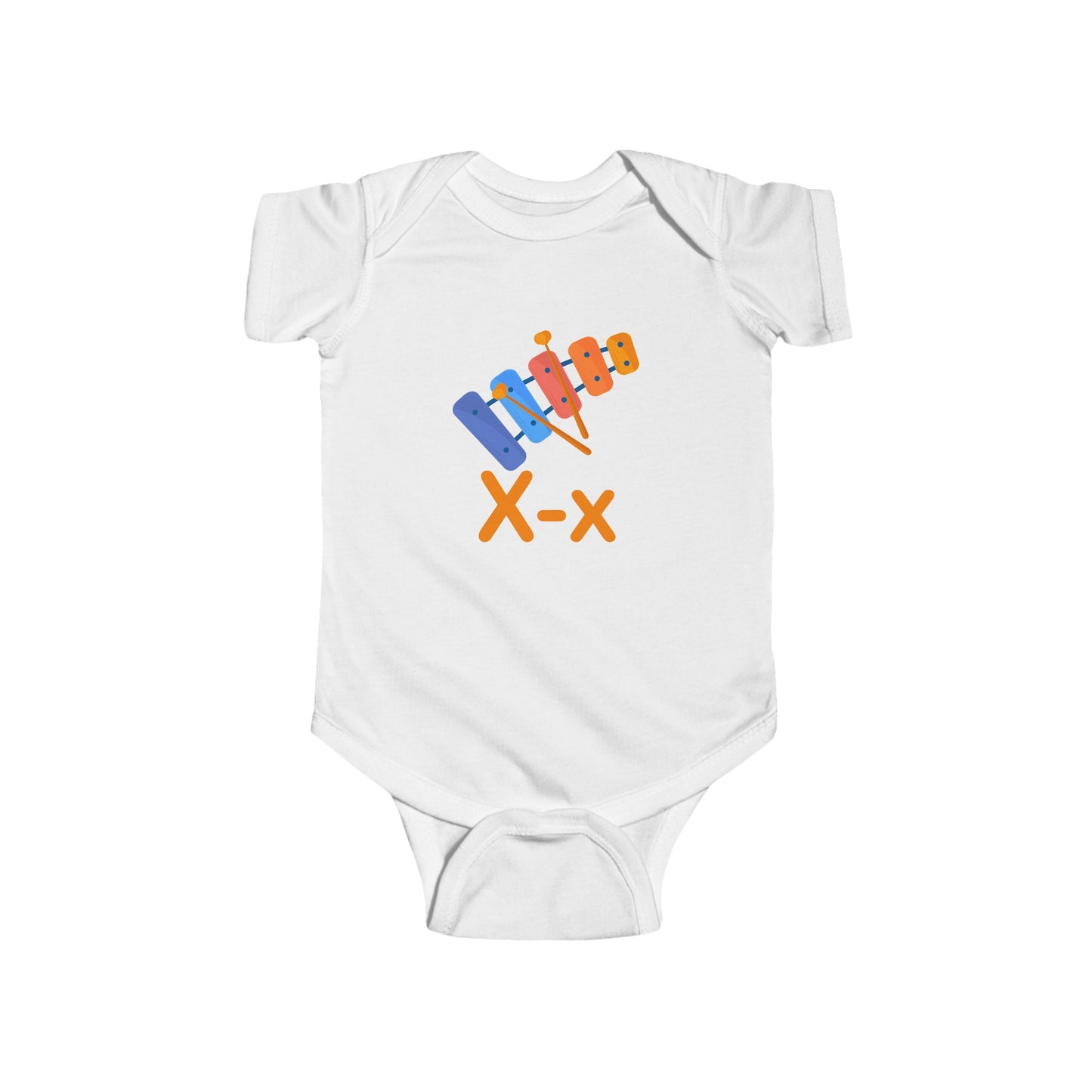 Xtra Fun Xylophone 'X' Baby Onesie - Musical Alphabet Adventures