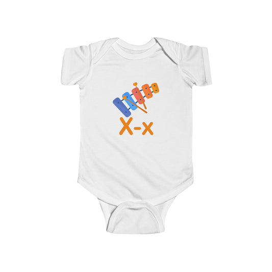 Xtra Fun Xylophone 'X' Baby Onesie - Musical Alphabet Adventures