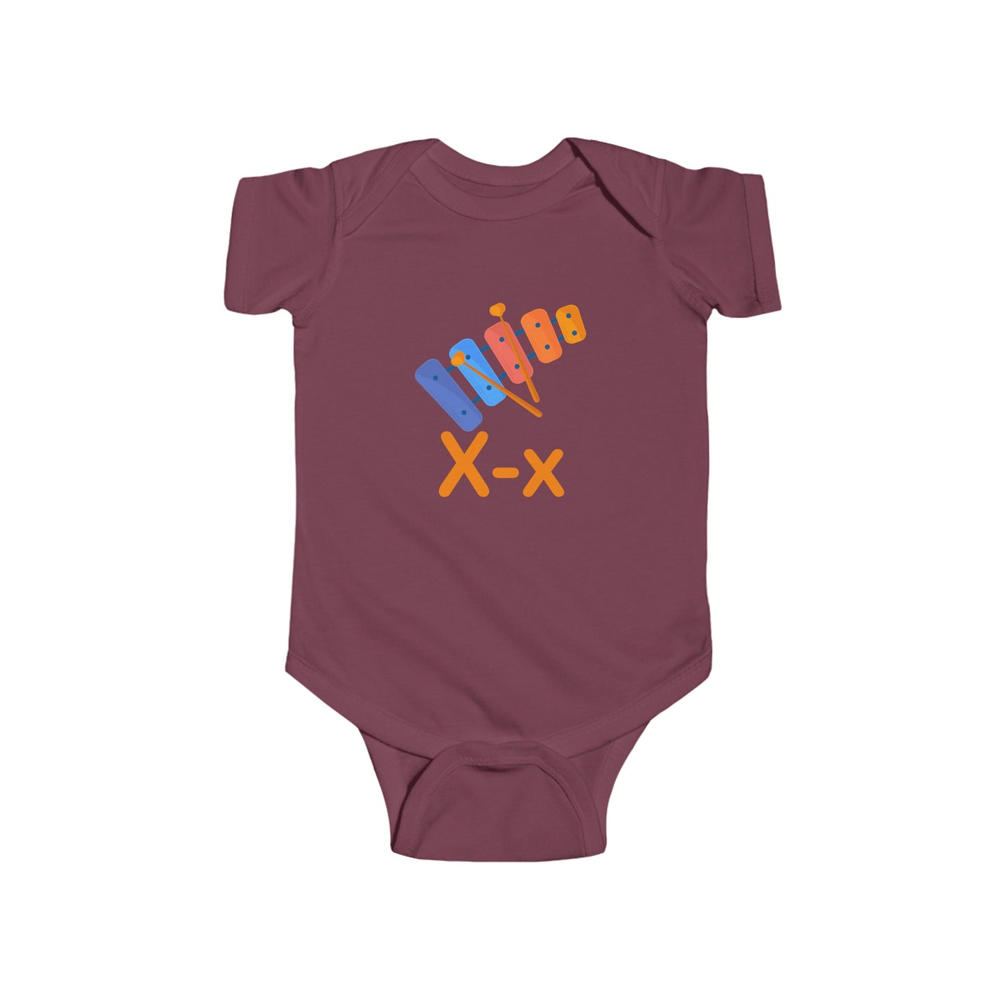 Xtra Fun Xylophone 'X' Baby Onesie - Musical Alphabet Adventures