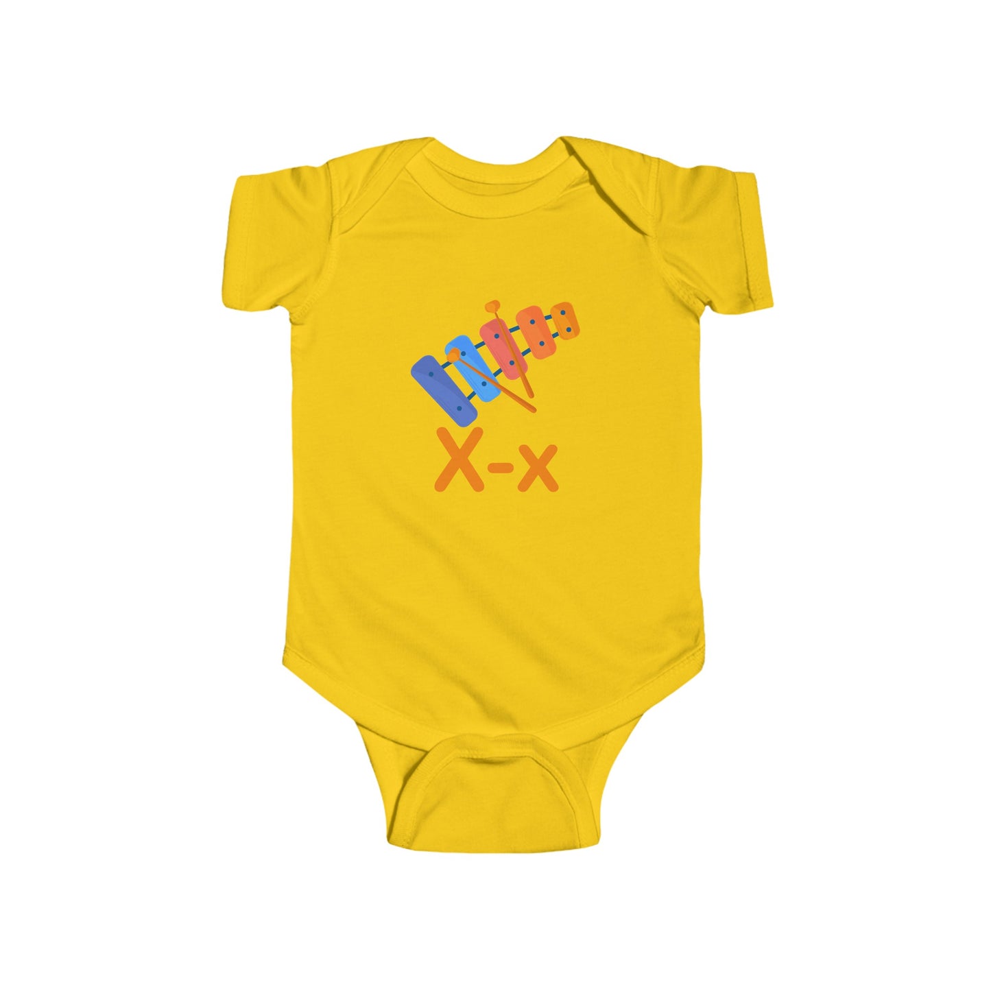 Xtra Fun Xylophone 'X' Baby Onesie - Musical Alphabet Adventures