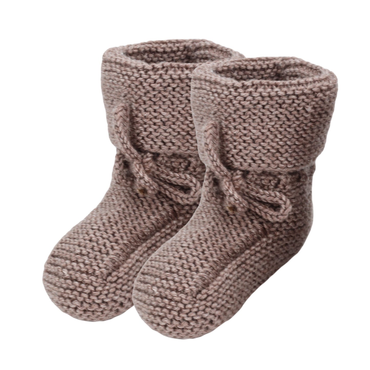 Hand Knitted Baby Wool Bootie Socks for Newborn