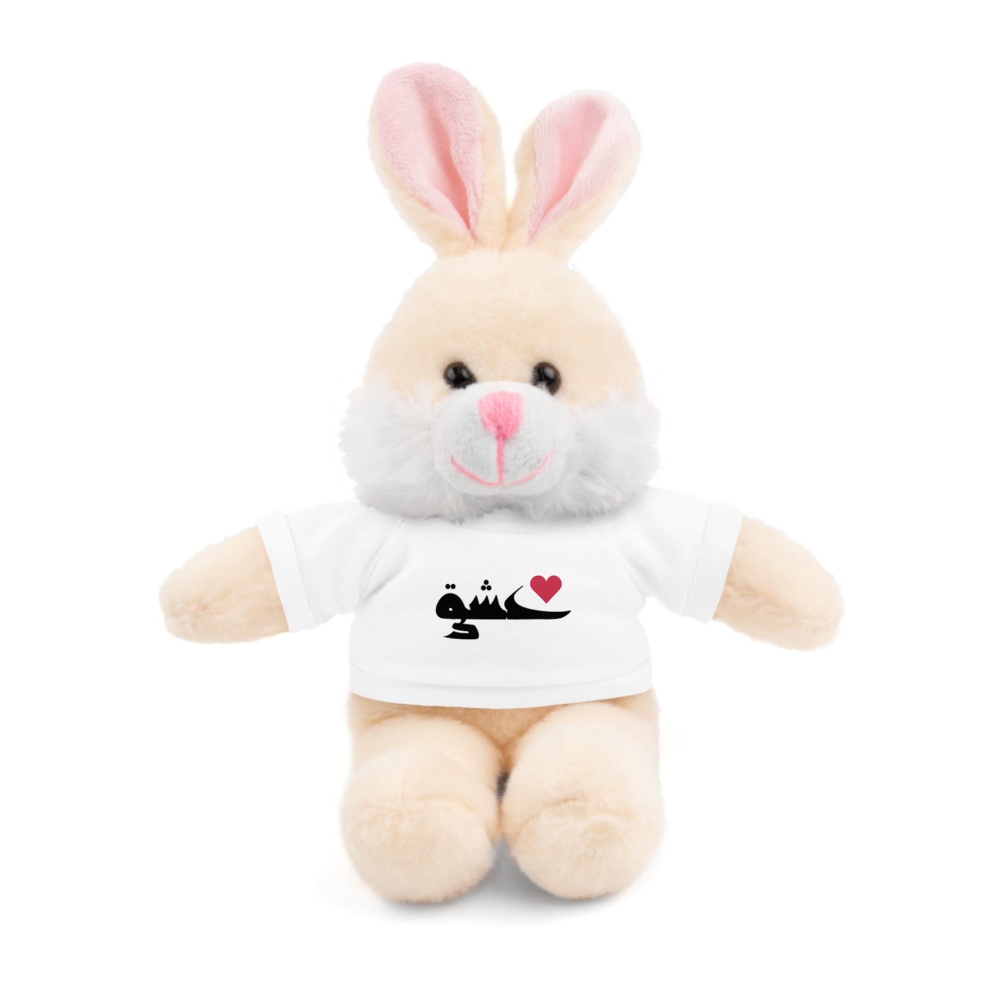 Amour (Eshgh en farsi) - Animaux en peluche avec t-shirt