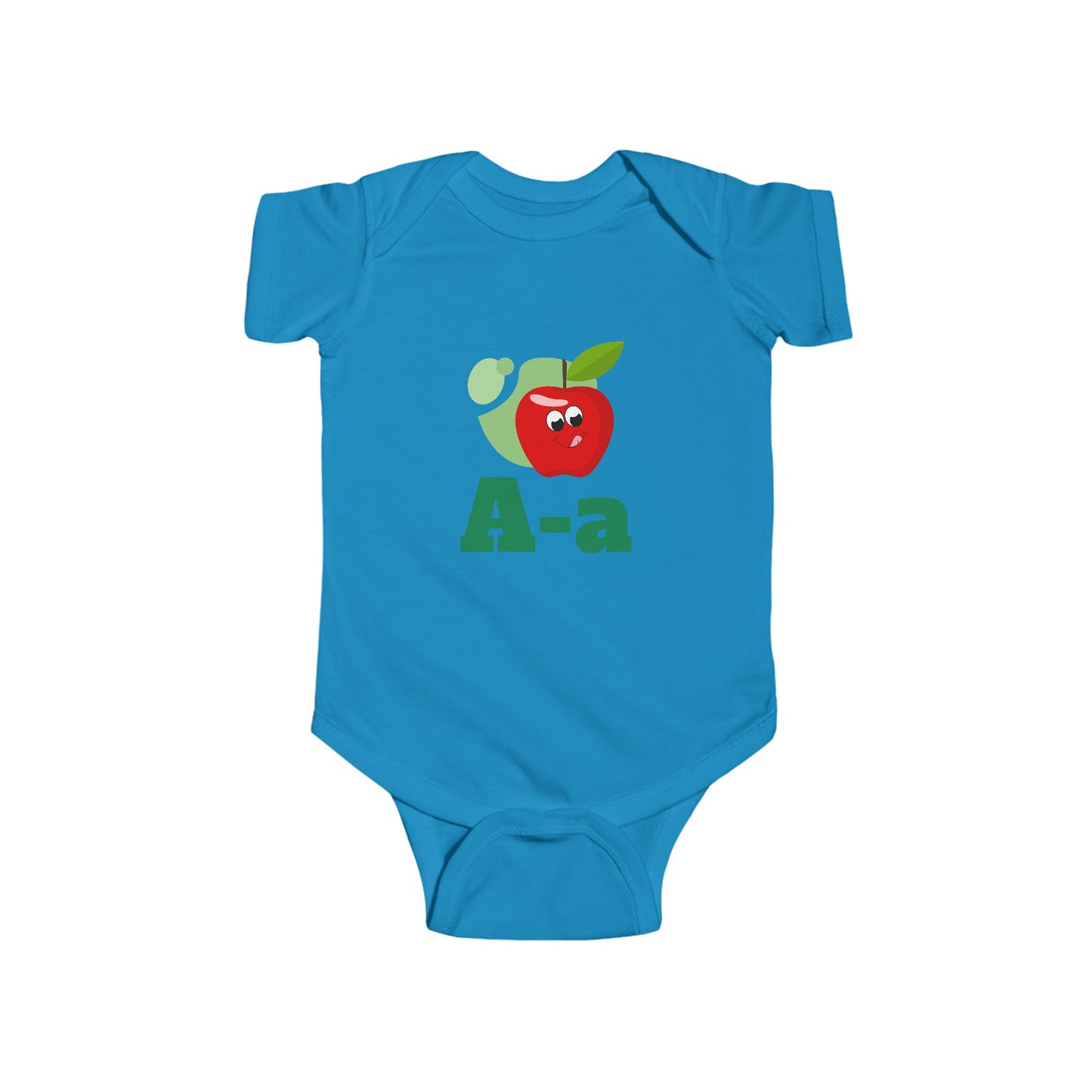 Alphabet Adventures Baby Onesie - Featuring Letter A