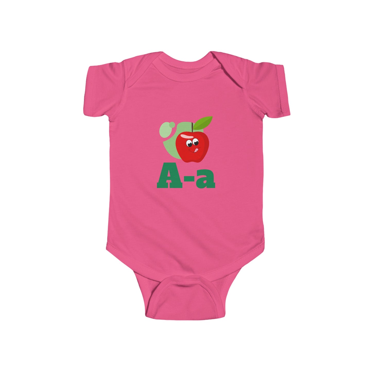 Alphabet Adventures Baby Onesie - Featuring Letter A