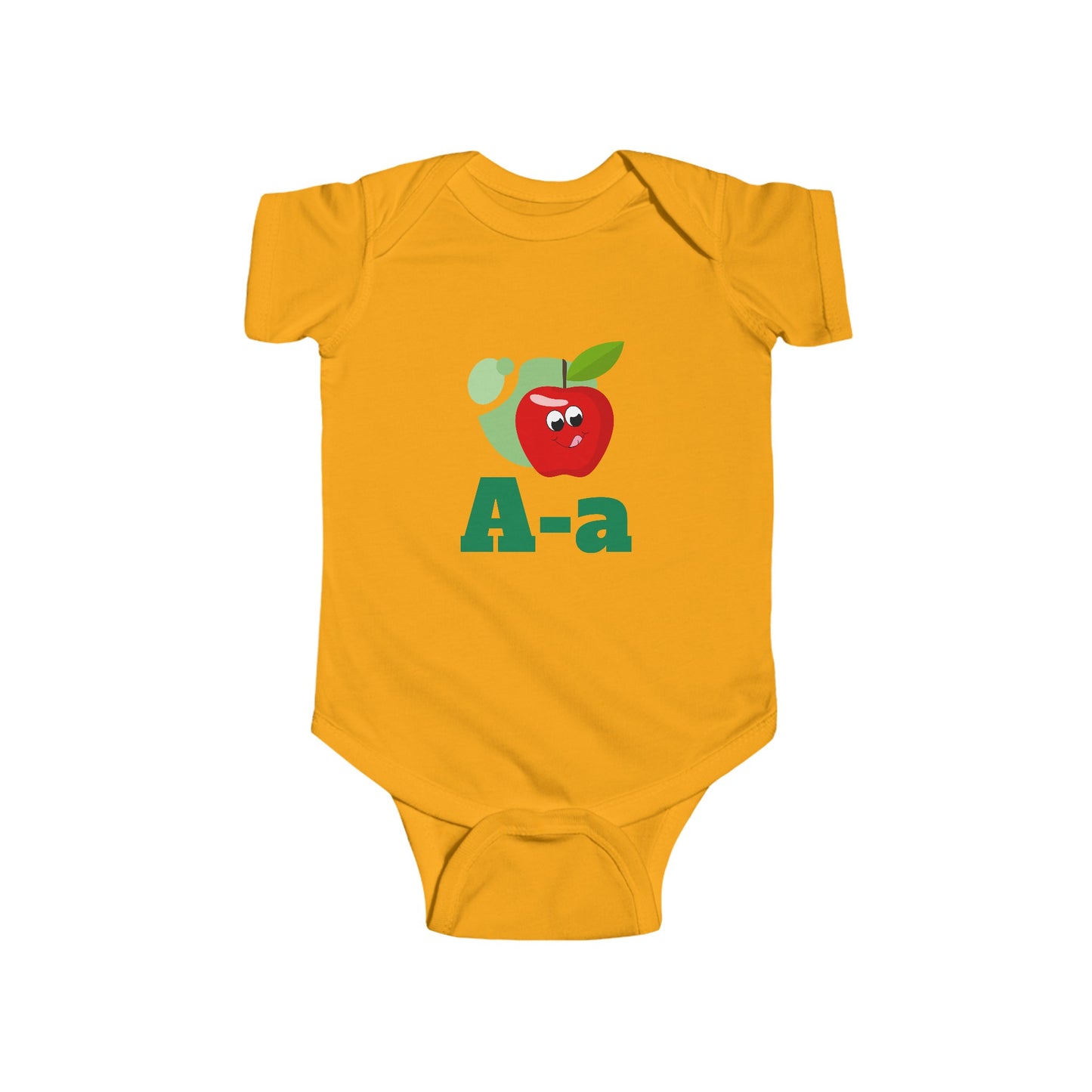 Alphabet Adventures Baby Onesie - Featuring Letter A