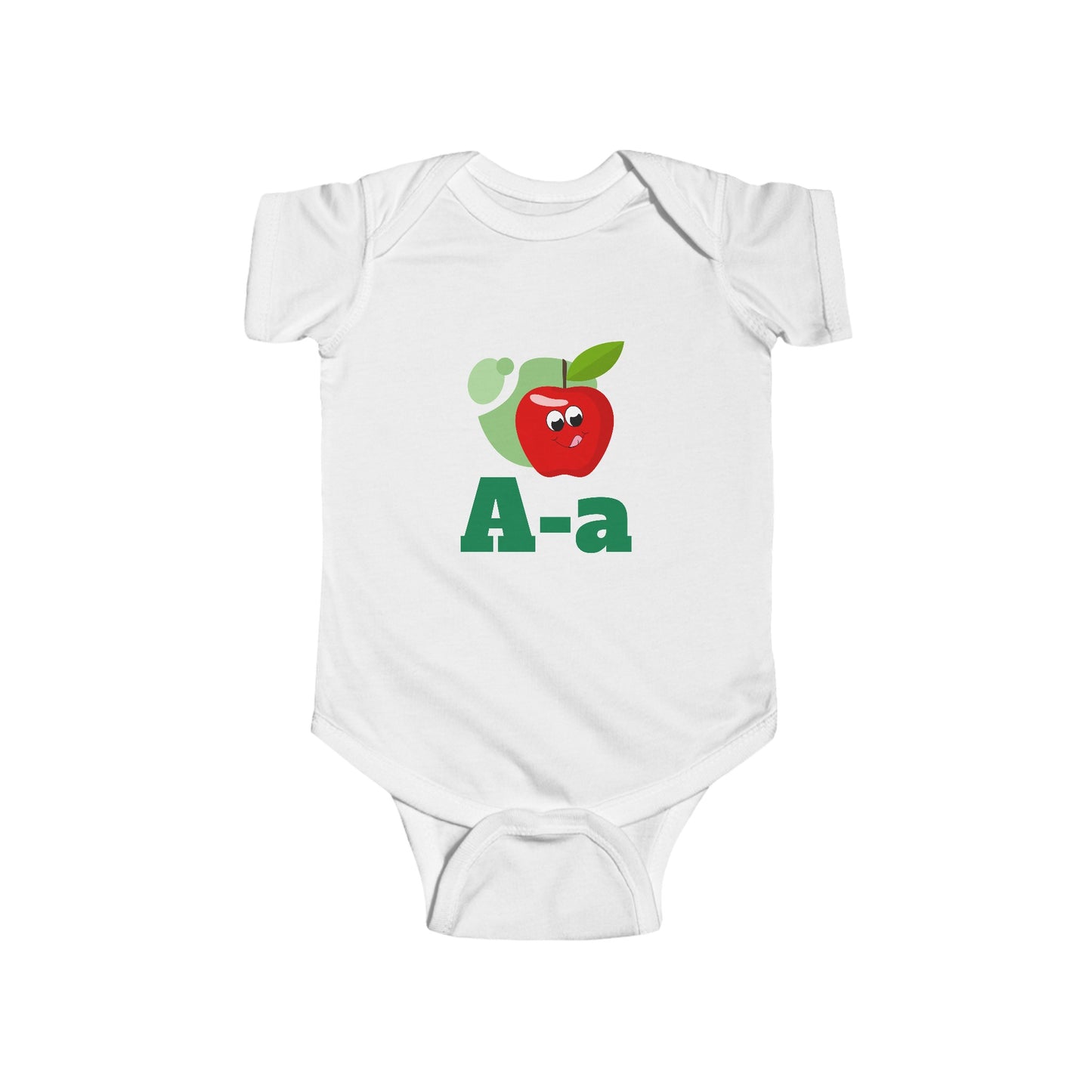 Alphabet Adventures Baby Onesie - Featuring Letter A