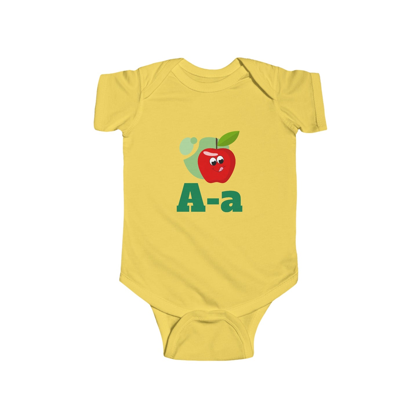 Alphabet Adventures Baby Onesie - Featuring Letter A