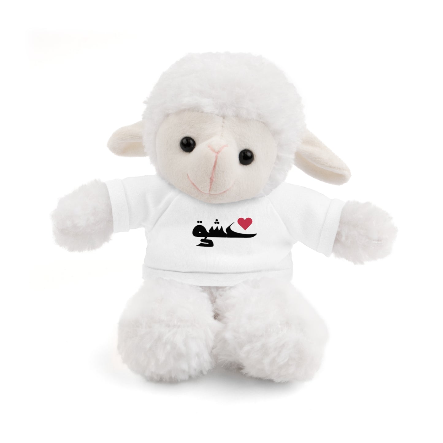 Amour (Eshgh en farsi) - Animaux en peluche avec t-shirt