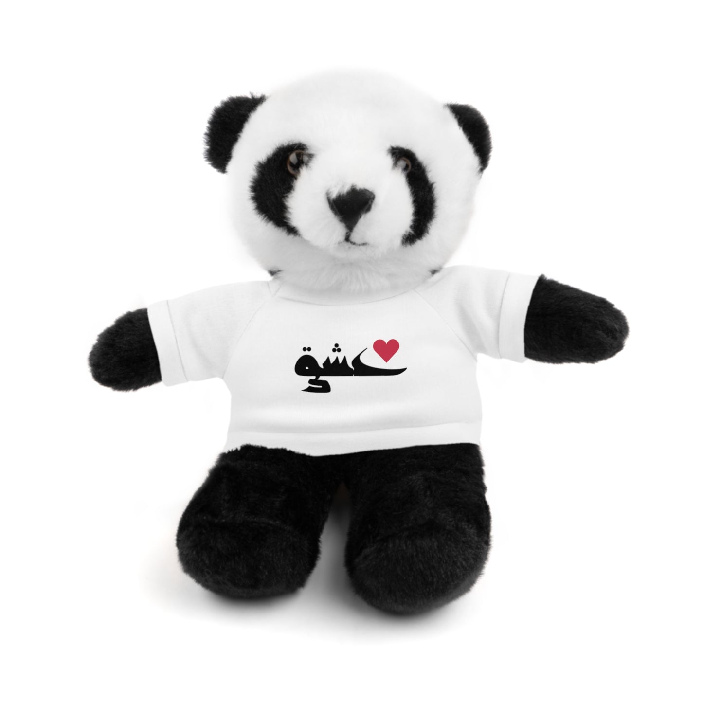 Amour (Eshgh en farsi) - Animaux en peluche avec t-shirt