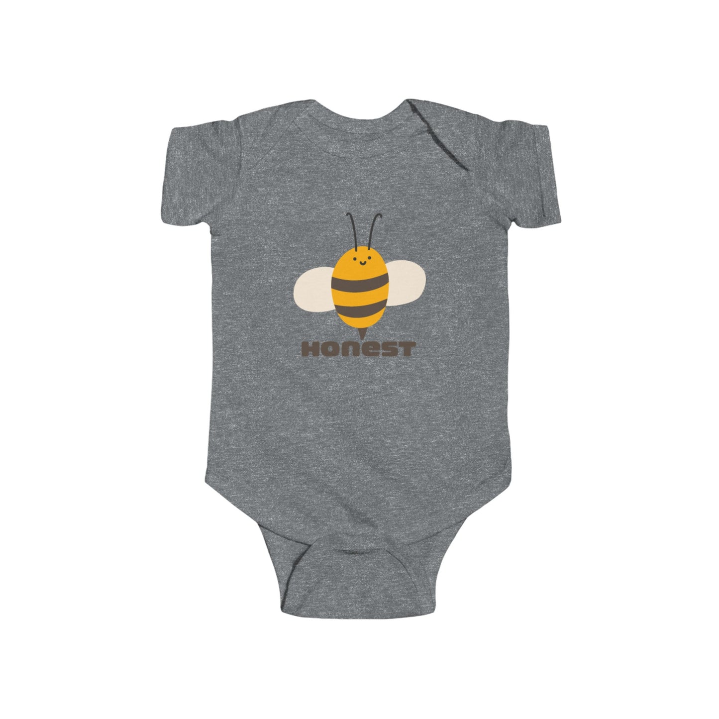 Bee Honest Baby Onesie - Adorable Bee Design for Your Little One