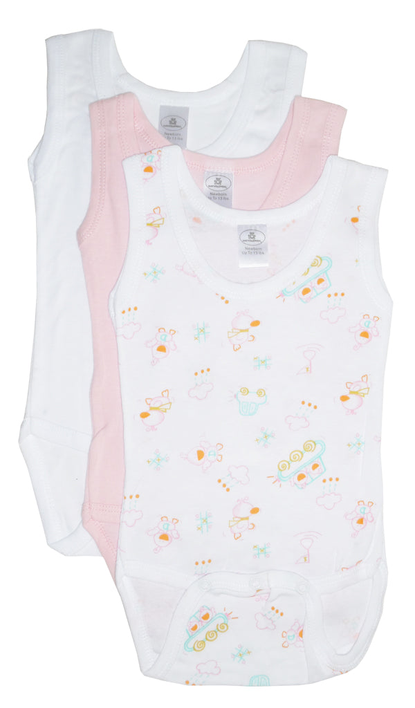 Bambini Girl's Printed Tank Top