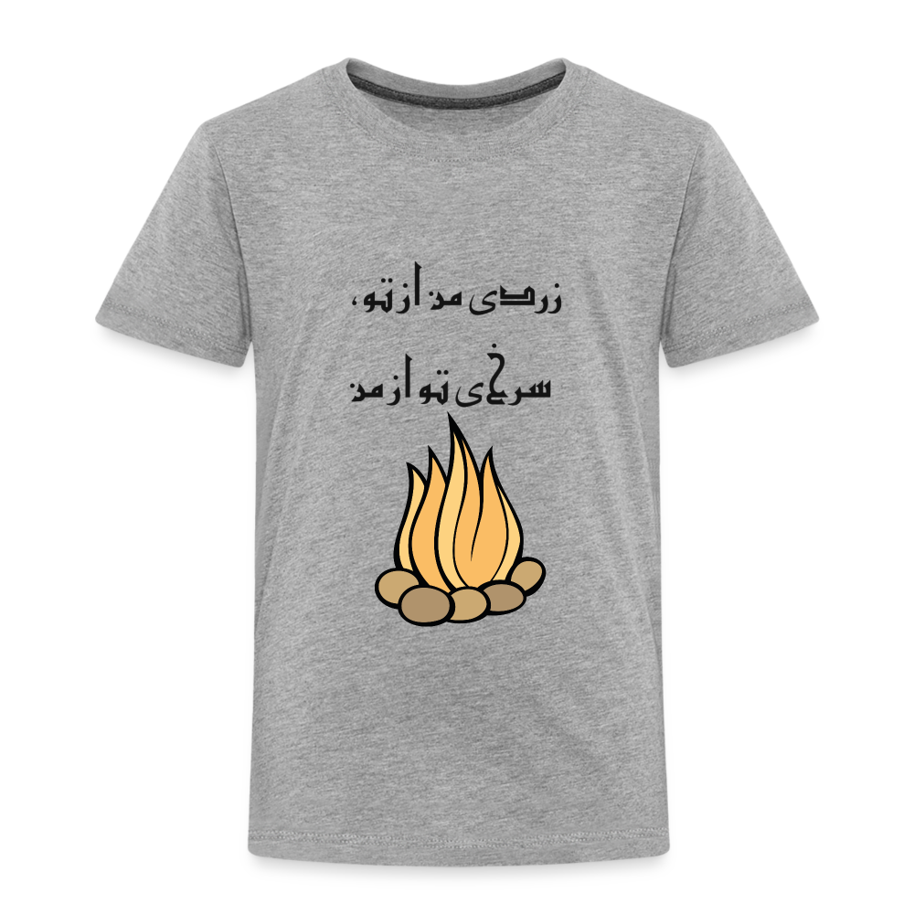 Chaharshanbe Soori Tshirt - heather gray