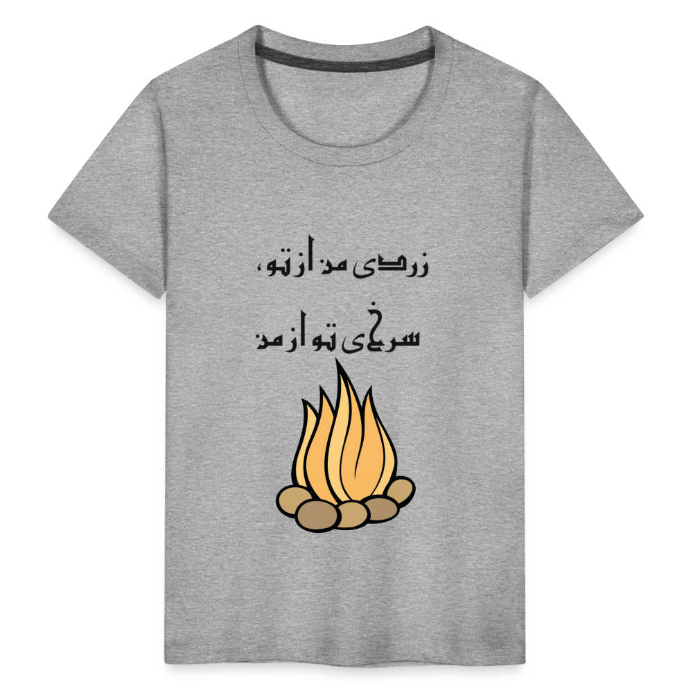 Chaharshanbe Soori Tshirt - heather gray