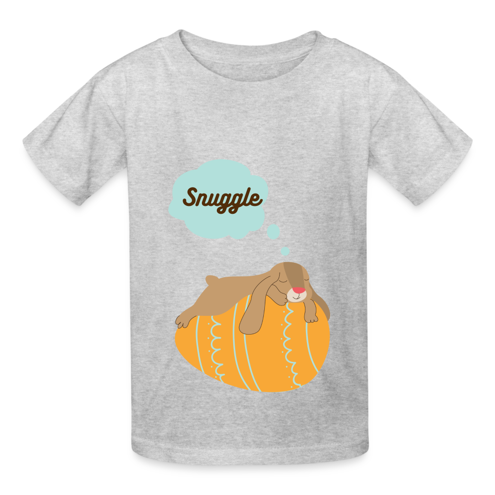 Snuggle Bunny T-Shirt - heather gray