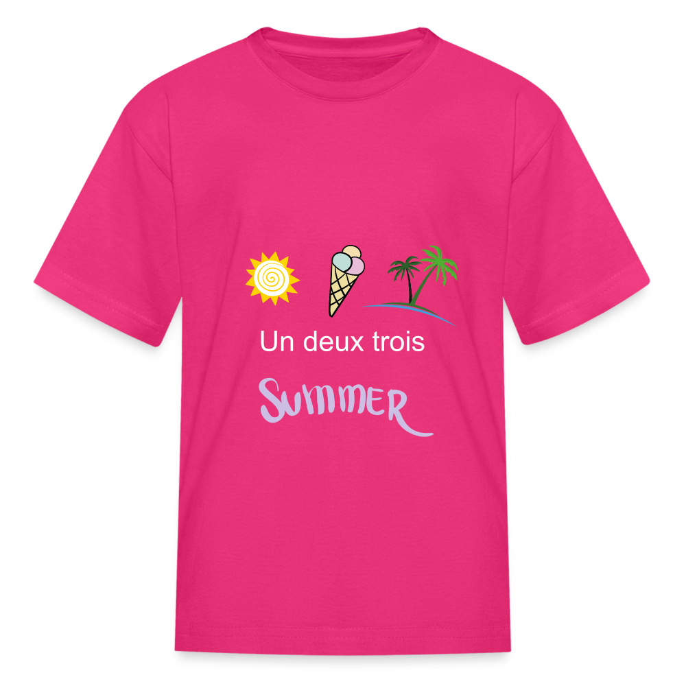 Kids' T-Shirt - fuchsia