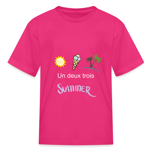 Kids' T-Shirt - fuchsia